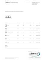Datenblatt zu Gira 021324, EAN: 4010337213246