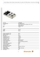 Datasheet for Weidmüller 1783520000, EAN: 4032248184620