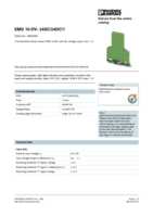 Datasheet for Phoenix Contact 2944229, EAN: 4017918081522