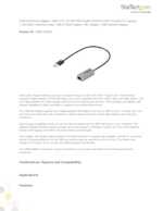 Datasheet for Startech.com USB31000S2H, EAN: 0065030862400