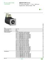 Datasheet for Schneider Electric BSH0703P31A1A, EAN: 3389118137363