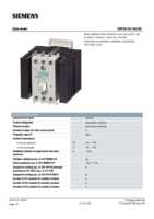 Datasheet for Siemens 3RF24201AC55, EAN: 4011209646940
