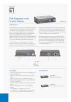 Datasheet for LevelOne POT-0110, EAN: 4015867153598