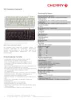 Datenblatt zu Cherry G84-5200LCMDE-0, EAN: 4025112071126