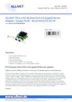 Datenblatt zu Allnet ALL0144v2-2-2.5G-TX, EAN: 4038816162878