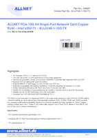 Datasheet for Allnet ALL0146-1-10G-TX, EAN: 4038816266699