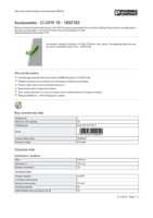 Datenblatt zu Phoenix Contact 1852163, EAN: 4017918109042