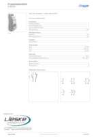 Datasheet for Hager SVN351, EAN: 3250615721860