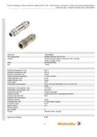 Datasheet for Weidmüller 1784780000, EAN: 4032248191864