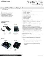 Datasheet for Startech.com ST121HDBTDK, EAN: 0065030864916