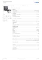 Datasheet for Hager EE871, EAN: 3250612258710