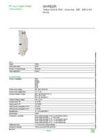 Datasheet for Schneider Electric GVAS225, EAN: 3389110343724