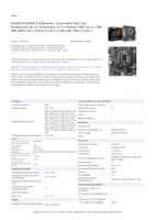 Datenblatt zu Gigabyte B760M E, EAN: 4719331856052