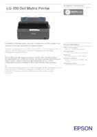 Datasheet for Epson C11CC25001, EAN: 8715946521886