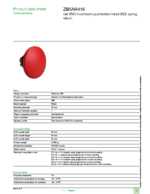 Datasheet for Schneider Electric ZB5AR416, EAN: 3389110066364