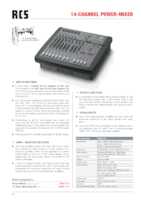 Datasheet for RCS Audio-Systems PMX-614, EAN: 4250458237930
