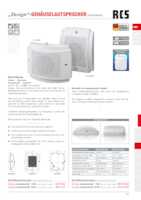 Datenblatt zu RCS Audio-Systems BCR-010, EAN: 4250458278100