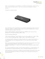 Datasheet for Startech.com USB3DOCKHDPC, EAN: 0065030859233