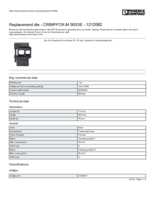 Datenblatt zu Phoenix Contact 1212082, EAN: 4046356454520