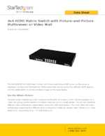 Datasheet for Startech.com VS424HDPIP, EAN: 0065030858403