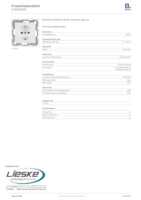 Datasheet for Berker 47438989, EAN: 4011334277552