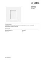 Datasheet for Siedle 200016404-01, EAN: 4015739164042