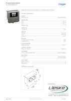 Datasheet for Hager SL20055907D1, EAN: 4012740894449
