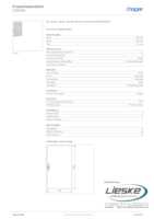 Datasheet for Hager FZ014W, EAN: 3250612778805