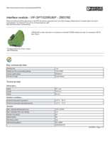 Datasheet for Phoenix Contact 2903782, EAN: 4046356796576