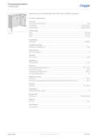 Datasheet for Hager FP53W3M, EAN: 3250612662531