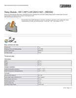 Datasheet for Phoenix Contact 2903342, EAN: 4046356732246