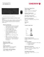 Datasheet for Cherry JD-0800DE-2, EAN: 4025112083297
