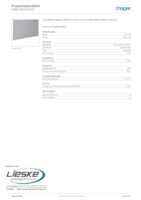 Datasheet for Hager FB6019027030, EAN: 4012740115889