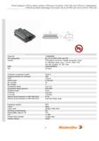 Datasheet for Weidmüller 1789080000, EAN: 4032248208012