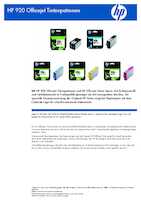Datenblatt zu HP CD971AE, EAN: 0884420649205