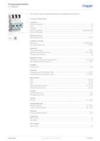Datasheet for Hager HTS363C, EAN: 3250613305154