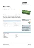 Datasheet for Phoenix Contact 1840421, EAN: 4017918111601