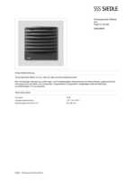 Datasheet for Siedle 200038809-00, EAN: 4015739388097