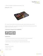 Datasheet for Startech.com CTK200, EAN: 0065030002004