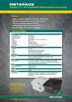 Datasheet for METAPACE META-4p