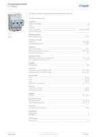 Datenblatt zu Hager HTU350E, EAN: 3250613303716