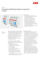 Datasheet for ABB 2CSF204123R4950, EAN: 8012542975601
