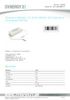 Datenblatt zu Synergy 21 S21-LED-B00177, EAN: 4038816140708