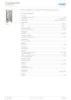 Datasheet for Hager FP22W0N, EAN: 3250612665297