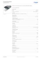 Datasheet for Hager BKW600070, EAN: 4012002237564