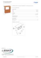 Datasheet for Hager SL20080932D4, EAN: 4012740852869
