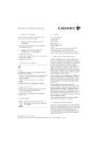Datasheet for Cherry G84-4100LCMDE-0, EAN: 4025112027291