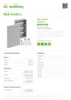 Datasheet for Spelsberg 62990301, EAN: 4013902858491