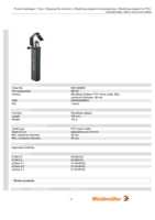 Datenblatt zu Weidmüller 9001080000, EAN: 4008190208011