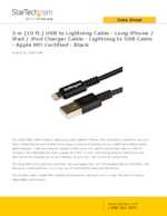 Datasheet for Startech.com USBLT3MB, EAN: 0065030851770